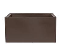 Pot en polyéthylène par couleur rotomolding topo 80x40x40 cm