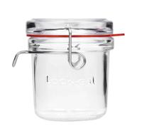 Pot en verre à fermeture à levier 200 ml 'Lock-Eat', ouverture : fermeture à levier