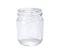 Pot en verre à l'unité sans couvercle pour yaourtière Lagrange - Capacité : 185 g / Diamètre : Ø 6,8 cm. C144301