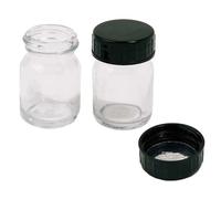 Pot en verre avec couvercle - 25 ml (39107/39109)