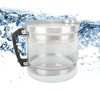 Pot en Verre de Distillateur D'eau de 1 Gallon, Récipient D'eau de Distillateur de 4 L, Carafe en Verre D'eau pour Distillateur, Bouteille de Collecte en Verre de Remplacement