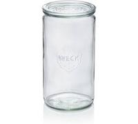 Pot en verre haut droit- couvercle 1590ml - Lot 6 - WAS Germany G