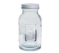 Pot en verre recyclé 0,25 l avec couvercle vissable - Table Passion - Transparent - Verre Transparent G
