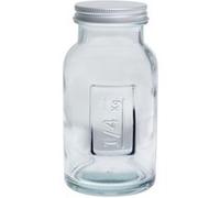 Pot en verre recyclé 0,25 l avec couvercle vissable - Table Passion - Transparent - Verre Transparent G