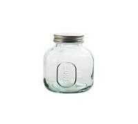 Pot en verre recyclé 0,35 l avec couvercle vissable - Table Passion - Transparent - Verre Transparent G