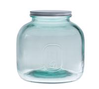Pot en verre recyclé 6 l avec couvercle vissable Table passion