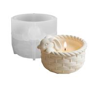 Pot époxy moules panier de Pâques fournitures de coulée | Moule pour pots de rangement pour la maison Bricolage Thème Événements Ateliers Étagère Artisanat Amateurs Planificateurs de