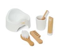 Pot Et Accessoires Pour Poupée Blanc TU