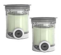 Pot et Couvercle pour Ninja Swirl by CREAMi Sorbetière et machine à glaces, Lot de 2 Bol Bacs à Crème Glacée pour Ninja Creamy NC701EU NC701 NC700 Série, Sans BPA et Lavable au Lave-Vaisselle