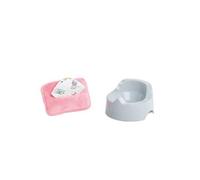 Pot et Lingette pour poupon 30 et 36 cm -