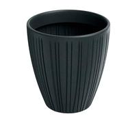 Pot Fero Round MIDL Carbon Ø48x50