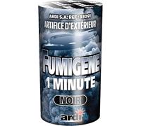 Pot fumigène 1 minute (lot de 5) - Catégorie T1 (NOIR)