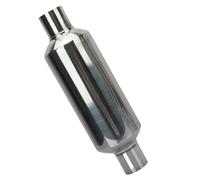 Pot Gonflable - Tuyau De Silencieux De Tambour Pour Voiture | Système D'échappement Du Résonateur | Amortisseurs De Gaz D'échappement | Échappement Sounds Resonateurs En Acier Inoxydable Pour Moto, Tr