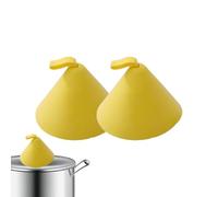 Pot Handle Covers - Silicone Heat Resistant Protector, Non-Slip Grip for Cookware | 2 Piece Cast Iron Pan Holder with Triangular Design, Durable Hand Guard Mitts BBQ Baking Grilling Kitchen Safety