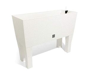 Pot haut 72 L Prosperplast Rato caisse haute de plastique en couleur Blanc, 65 (hauteur) x 80 (largeur) x 33 (profondeur) cms