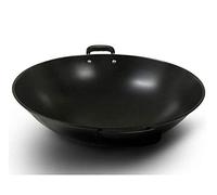Pot Home Wok Frying Pan Tradition Wok Pig Iron Pot Raw Iron Pot Large Wok Non-Stick Uncoated Binaural Wok Thicken Gas Stoves Frying Pan Interesting