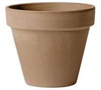 Pot Horticole en terre cuite moka ø 13 cm