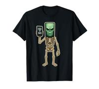 Pot Hotspot - Drôle Halloween Brainrot Squelette Slang Meme T-Shirt