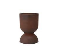 Pot Hourglass Medium Rust