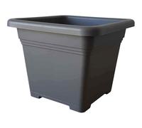 Pot Image 48x48x38, 2cm Anthracite Carré Pot de Fleurs Plantes Bodenlöcher Neuf