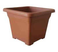 Pot Image 48x48x38, 2cm Terre Cuite Carré Pot de Fleurs Plantes Bodenlöcher