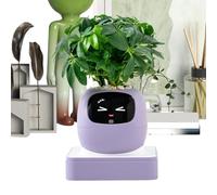 Pot intelligent avec assistant IA, guide d'entretien des avec indicateurs multiples - Pot pour carnivores | Pour intérieur, maison, bureau, salon, chambre, balcon, patio