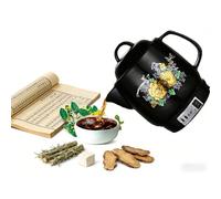 Pot intelligent chinois à base de plantes, cuiseur automatique à base de plantes avec modes prédéfinis de décoction, soupe et thé et fonction de maintien au chaud pour la maison, la pharmacie, la