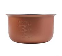 Pot intérieur de rechange pour cuiseur à riz antiadhésif en alliage d'aluminium avec échelle de mesure pour soupes légumes et desserts Grande capacité Nettoyage facile Accessoires de cuisine (3 L)