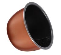 Pot Intérieur de Remplacement 4l 2l pour Cuiseur à Riz, Antiadhésif | Alliage D'aluminium, Repères de Niveau Intégrés, Couleur Café, Pièce pour Cuiseur à Riz Endommagé