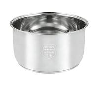 Pot Intérieur For Cuiseur À Riz En Acier Inoxydable 316, Bol De Remplacement Antiadhésif De Qualité Alimentaire, Compatible Avec Zojirushi NS-WAC10, 3L 5,5 Tasses De Remplacement De Marmite