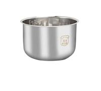 Pot Intérieur Universel for Cuiseur À Riz En Acier Inoxydable 304, Compatible Avec Redmond RMC-PM504, Bol D'autocuiseur for Cuiseur À Riz