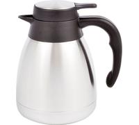 Pot isolant EVA inoxydable 1 litre noir/inox