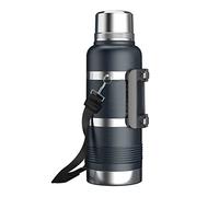 Pot Isolant Extérieur En Acier Inoxydable Avec Couvercle Boussole, Thermos De Grande Capacité, Pot De Voyage Portable Fitness, Thermos Pour Eau Chaude, Thermos Pour Café Chaud, Garder Au Chaud 60H