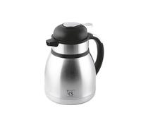 Pot isolant Passau acier inoxydable 1,2l, argent/noir