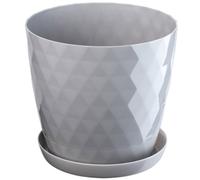 Pot de fleurs KADAX, un pot pour fleurs avec dessous de plat
