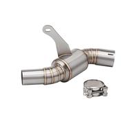 Pot Liaison Ligne D'échappement Intermédiaire pour Moto pour CFMOTO CLX-700 CLX700 CLX 700 Sport, Tube De 51 Mm Moto Éliminateur De Bruit(Couleur 3)