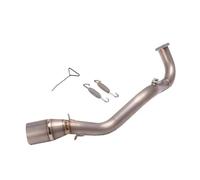 Pot Liaison Pot D'échappement pour Moto pour Yamaha NMAX 125 155 NMAX125 N-MAX155 2021 Système D'échappement, Tube Intermédiaire Avant 51 Mm Moto Éliminateur De Bruit(Couleur 3)