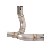 Pot Liaison Silencieux Intermédiaire pour Ducati Monster 950 937 2021-2023, Connecteur De Tube, Alliage Titane Moto Éliminateur De Bruit(Couleur 2)