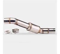 Pot Liaison Tuyau D'échappement Intermédiaire pour Moto pour CFMOTO 650GT 650TR-G 650 GT TR-G, Adaptateur De Tube Moto Éliminateur De Bruit