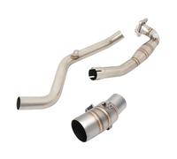 Pot Liaison Tuyau D'échappement Moto pour Ho&NDA ADV750 X-ADV750 XADV X ADV 750, Système Modifié, Raccord De Tube Intermédiaire Avant Moto Éliminateur De Bruit(Couleur 2)