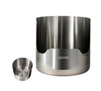 Pot Lid Holder Stainless Steel Upright Fod Grade Anti-Tip Storage