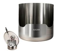 Pot Lid Rack, Stainless Steel Anti-Tip Storage Container, Utensil Holder