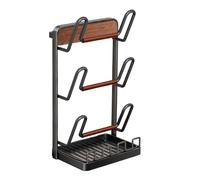 Pot Lid Storage Rack - Pots And Pans Lids Organizer, Countertop Kitchen Utensil Storage With Drip Tray, Pot And Pan Lid Organizers | For Home Apartment Farmhouse Chopping Boards Spoons Spatulas