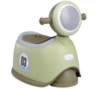 THERMOBABY - Pot ludique SCOOTER - Pot pour Bébé - Toilettes enfant - Pot d’apprentissage de la propreté - Vert - 18+ mois
