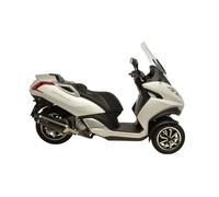 Pot Maxi Scooter leovince Nero Compatible avec 400 Peugeot Metropolis 2013-