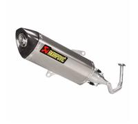 Pot maxiscooter akrapovic pour honda 125 forza 2017+ (ligne complete racing line) (s-h125r5-hrss) (homologue ce)