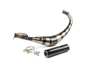 Pot mecaboite stage6 streetrace adapt. am6/derbi senda - passage bas - sil cnc noir