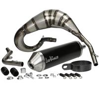 Pot Moto leovince x-Fight Compatible avec Beta RR Motard/Enduro 12- sil Noir - Haut Droit (d.25)