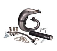 Polini Pot moto For Race – Compatible avec Derbi Senda DRD/Xrace/Xtrem/SMT/RCR-18, sil noir haut gau