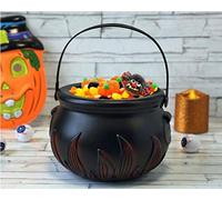 Pot Noir 17 cm Sorcière Halloween